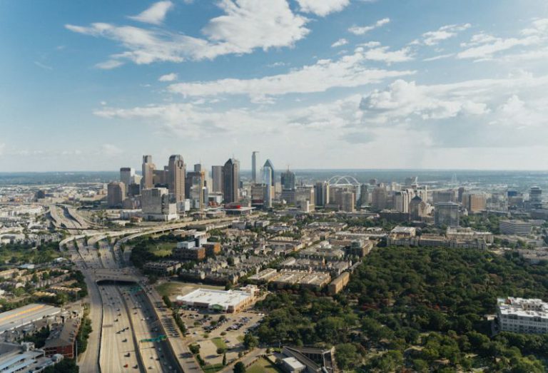 Texas - aerial photography of buildings during daytime