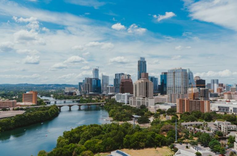 Texas - river near buildings during daytime